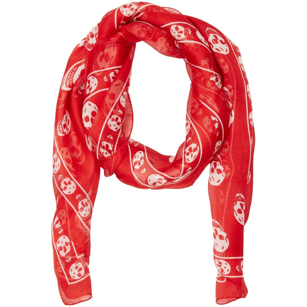 Alexander McQueen Skull Scarf